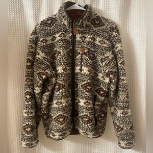 RARE men’s retro x Aztec print Patagonia jacket!